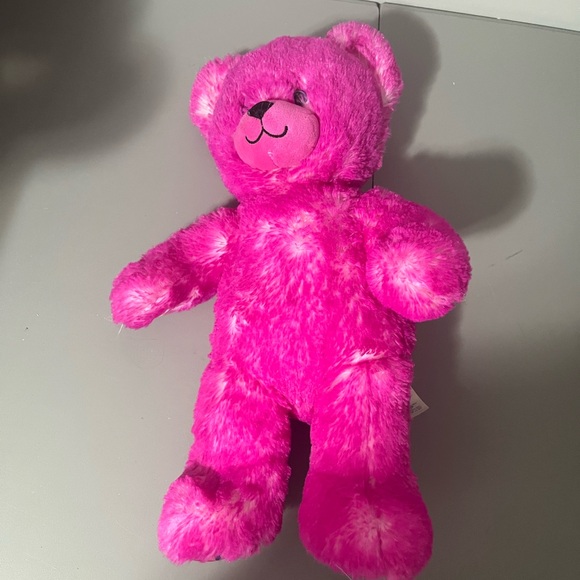 Build-A-Bear Workshop Candy Pop Pink Bear Plush Toy 2018 - Picture 7 of 11